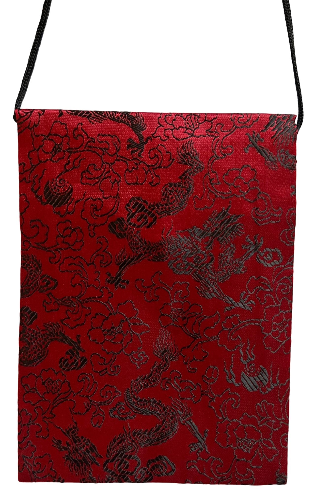 Sling Bag Chinese Style - Cranberry Red