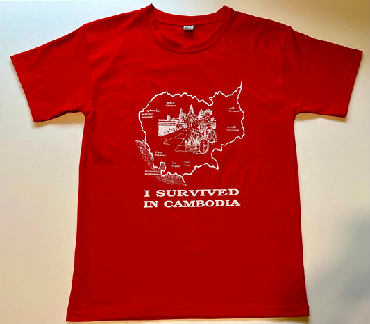 T-Shirt I Survived in Cambodia