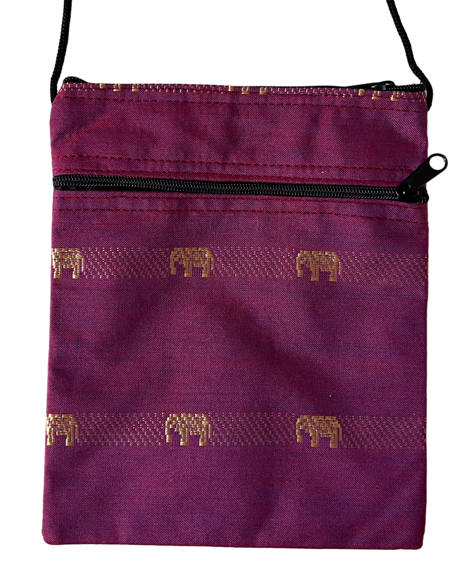 Sling Bag - Purplish Burgundy