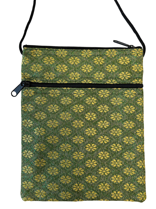 Sling Bag - Green and Teal Colors