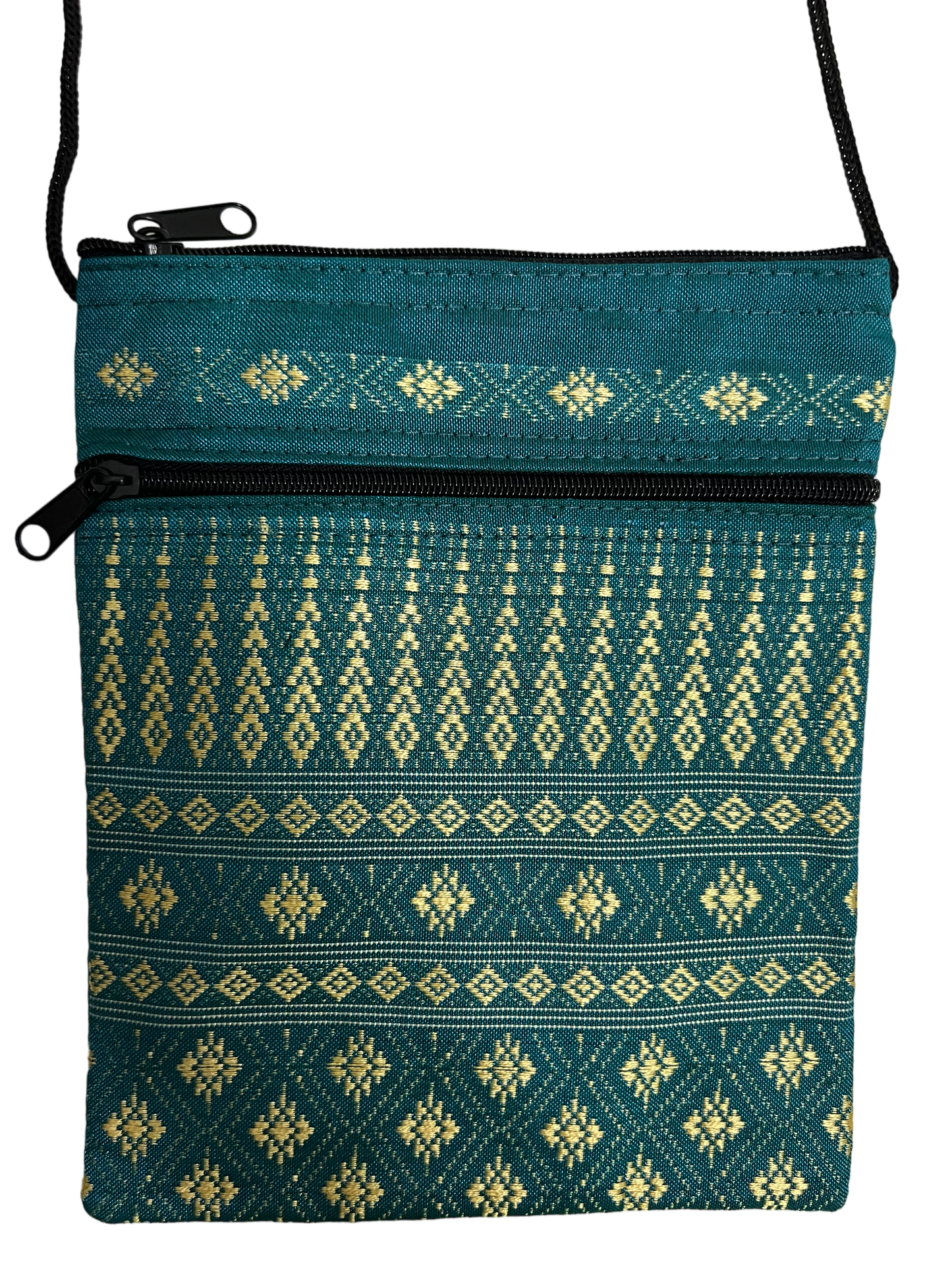 Sling Bag - Green and Teal Colors