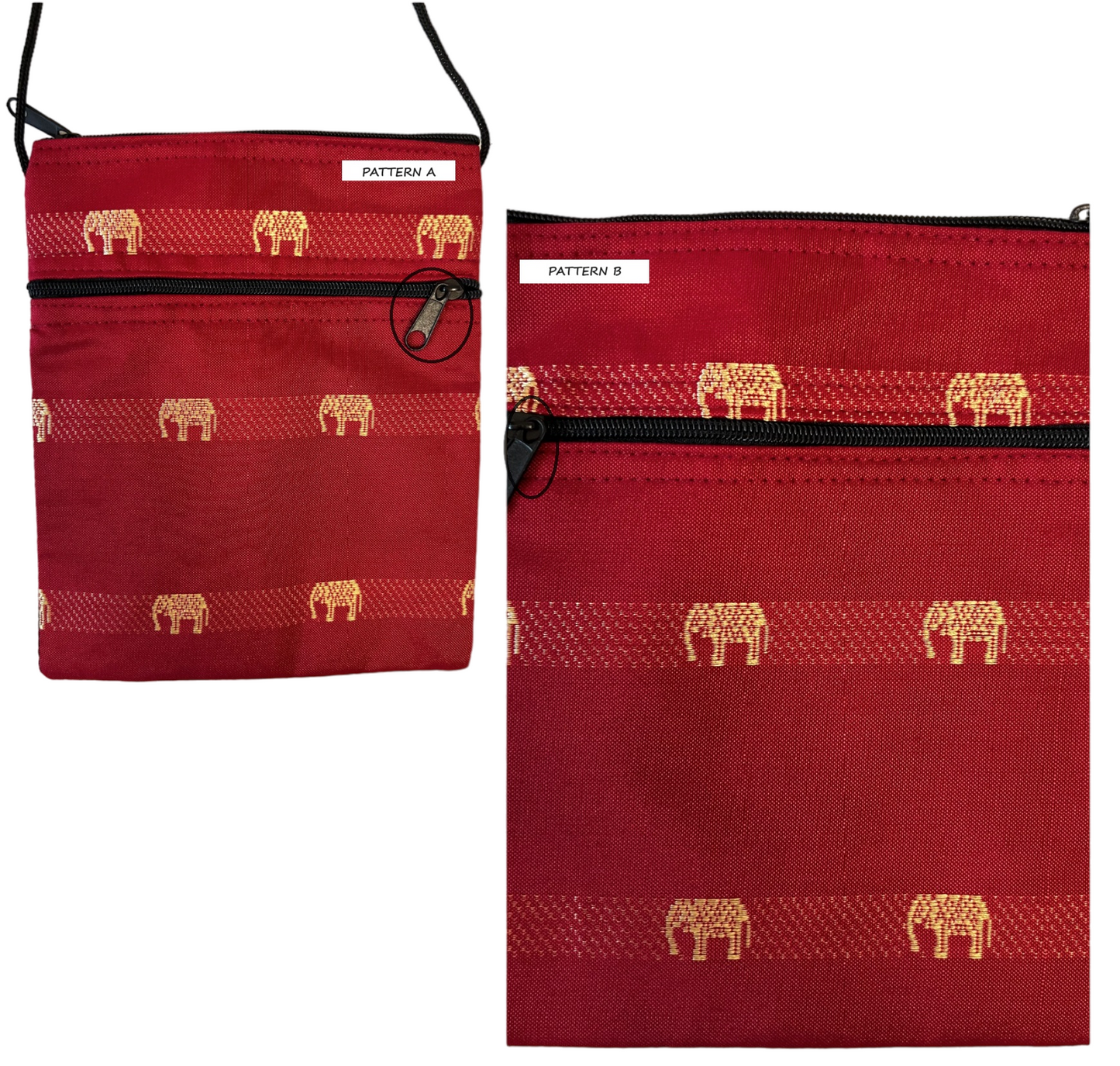 Sling Bag - Elegant Red